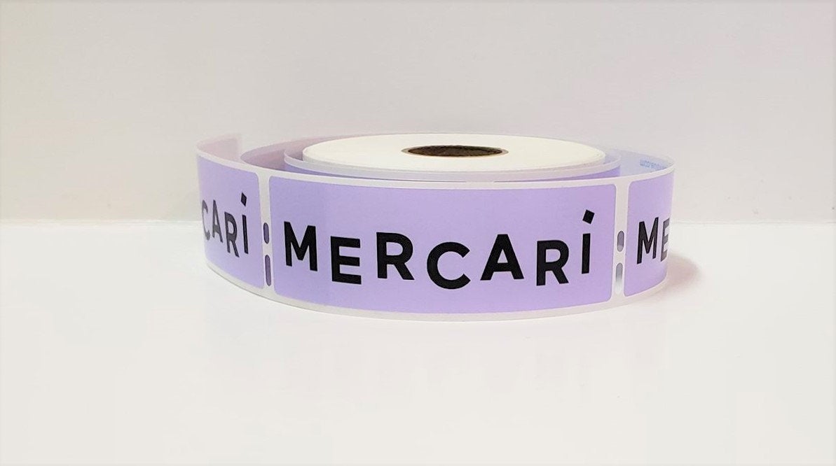 MERCARI Labels Lilac