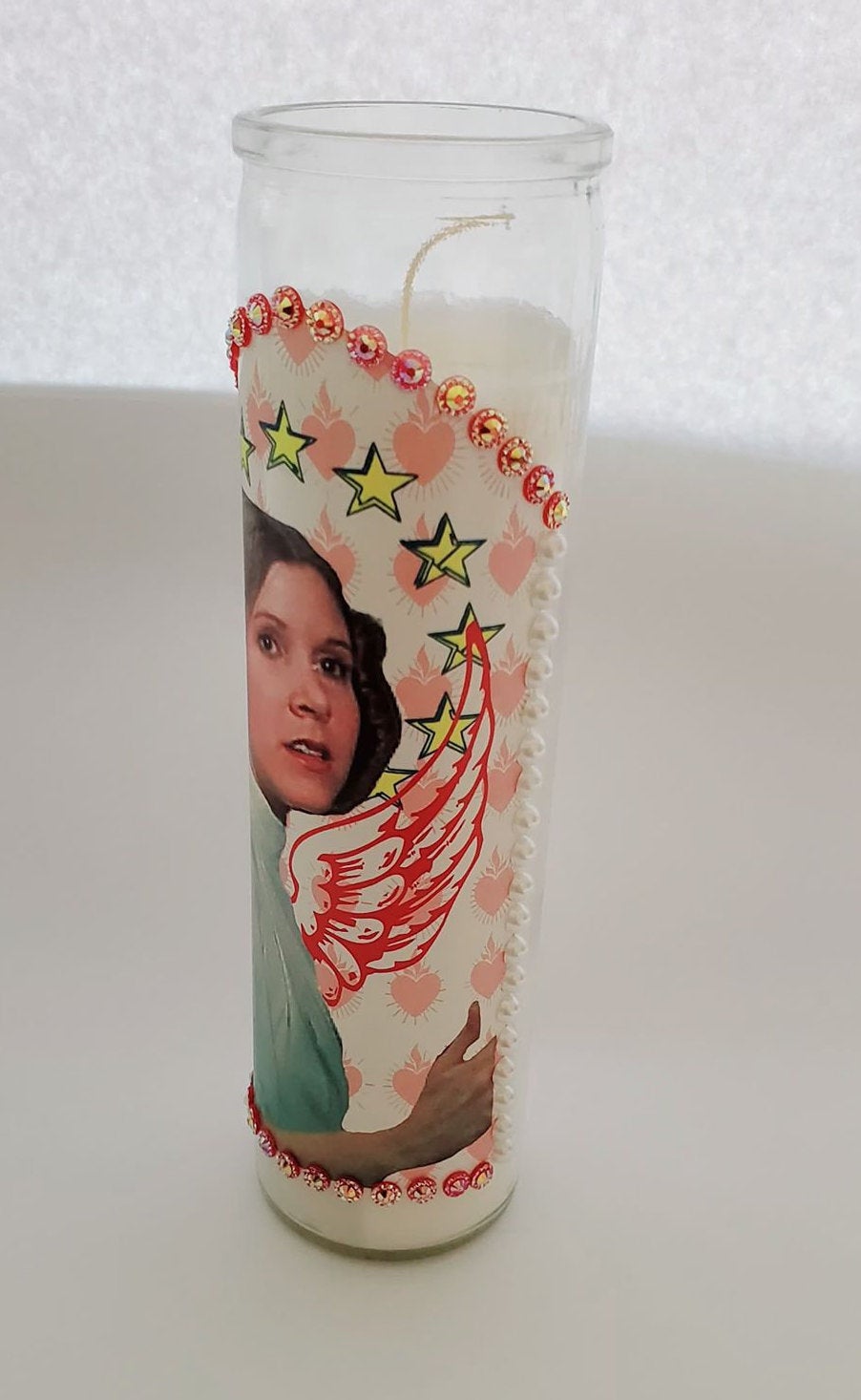 PRINCESS LEIA Carrie Fisher RIP Candle