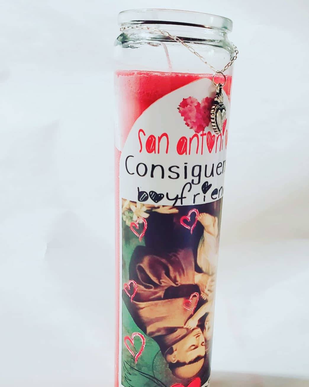 Vela SAN ANTONIO Find me a Boyfriend Candle