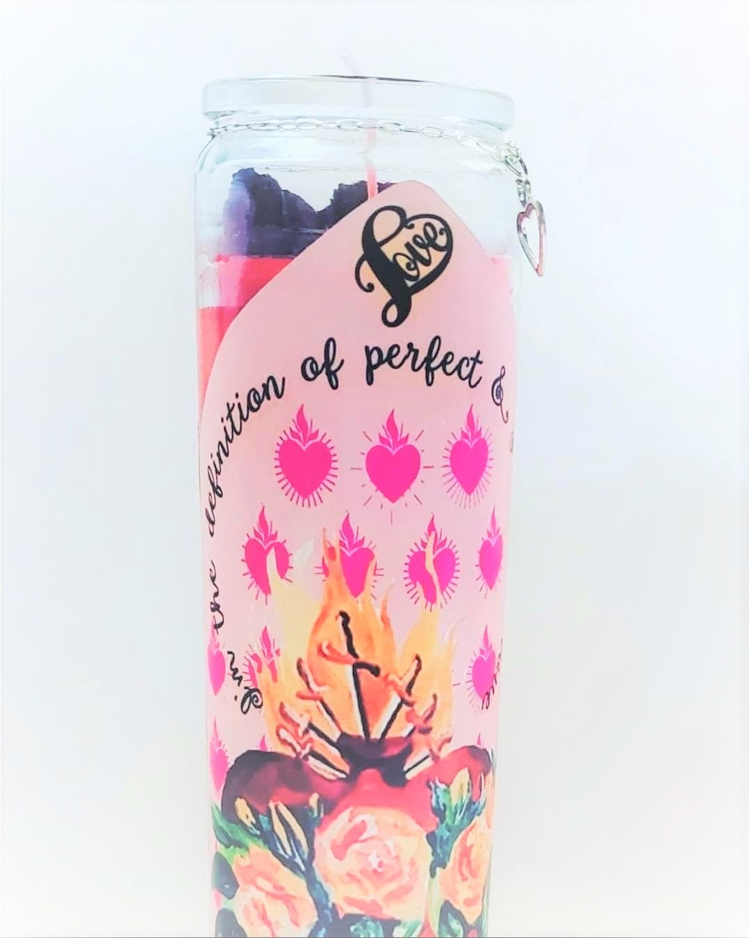 LOVE CANDLE RED