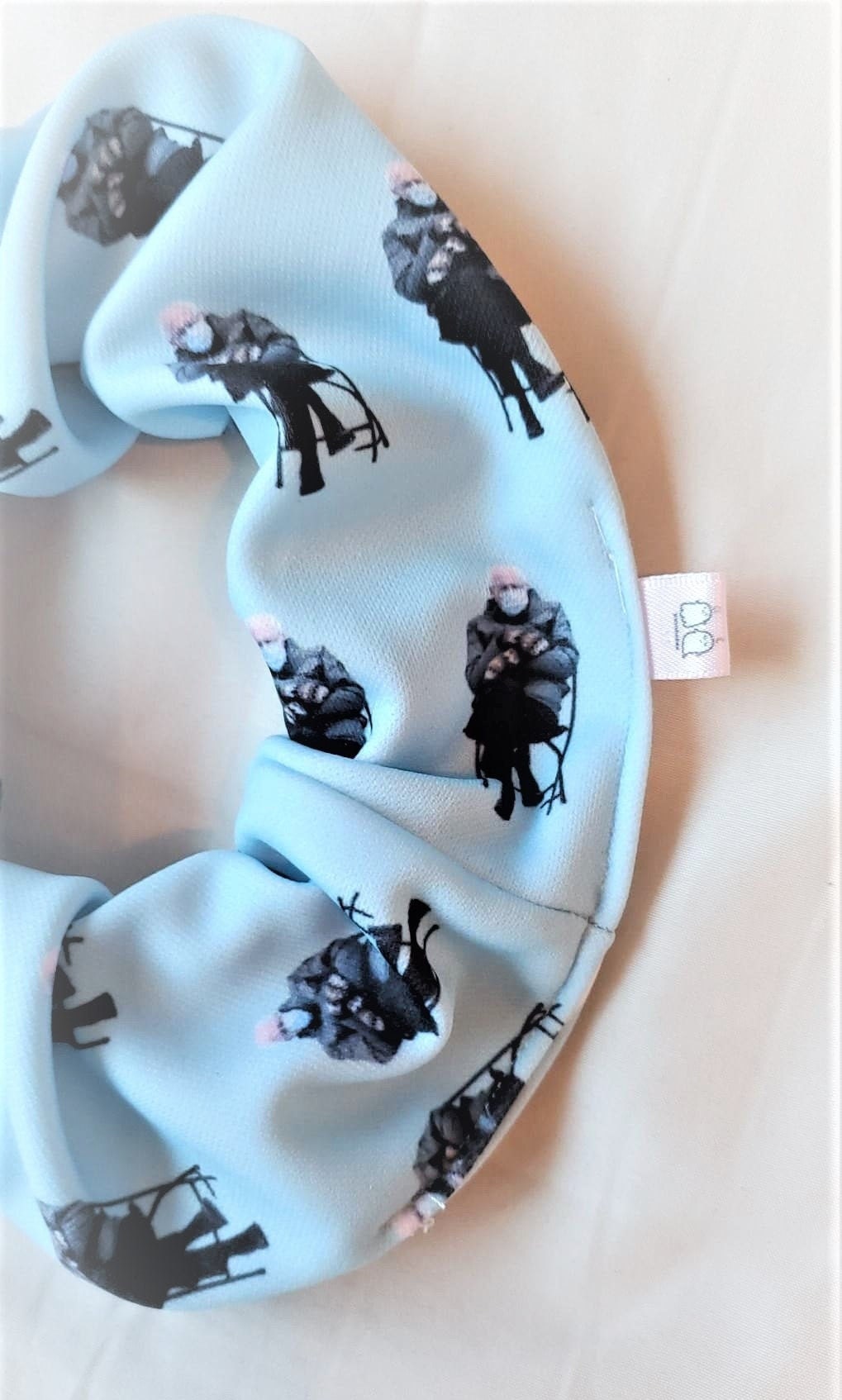 BERNIE SANDERS LARGE Scrunchy Hair Tie Scrunchy Hair Accessory Scrunchie vsco Scrunchies Hair Tie Hair Scrunchies