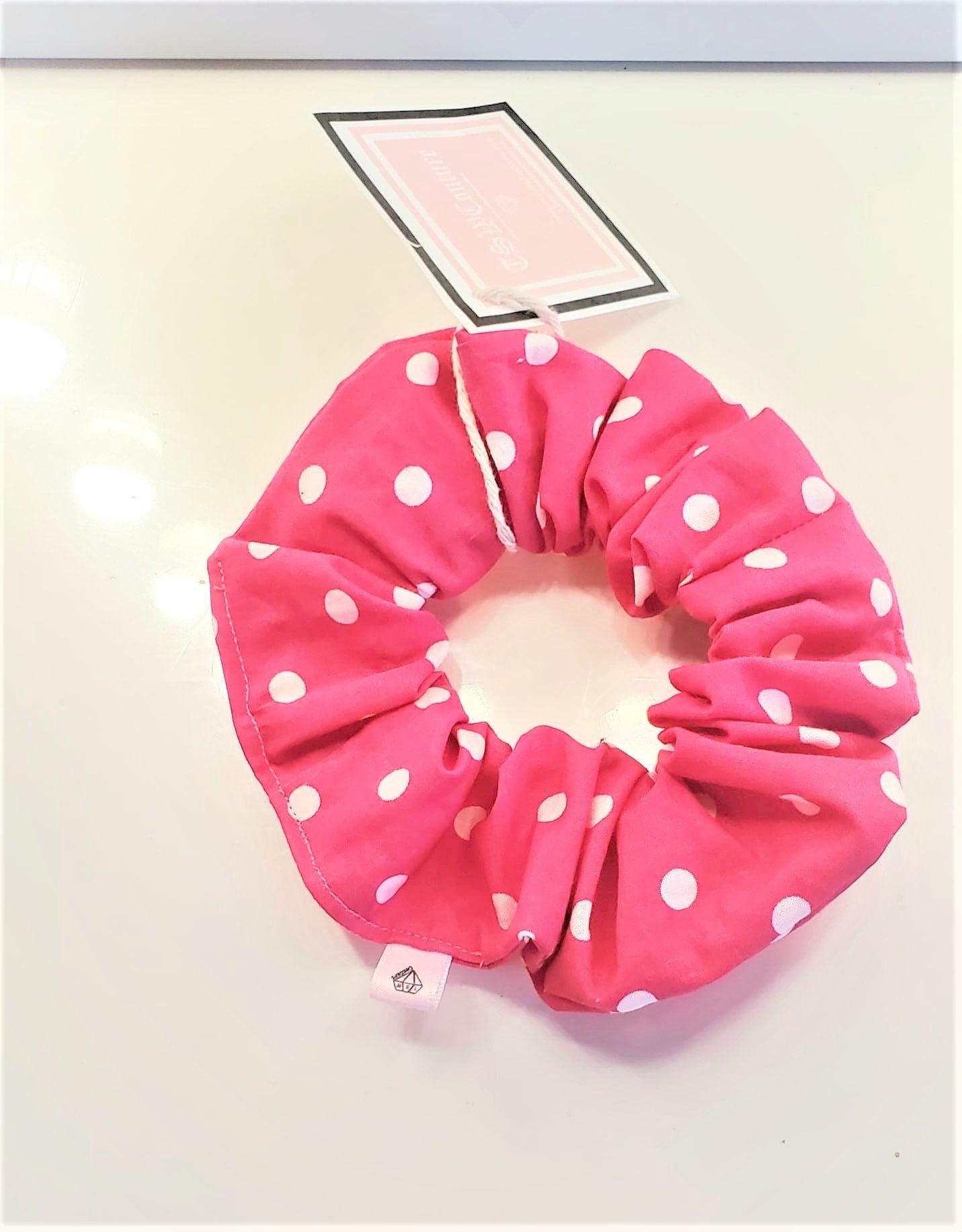 POLKA DOT SCRUNCHY SHORT