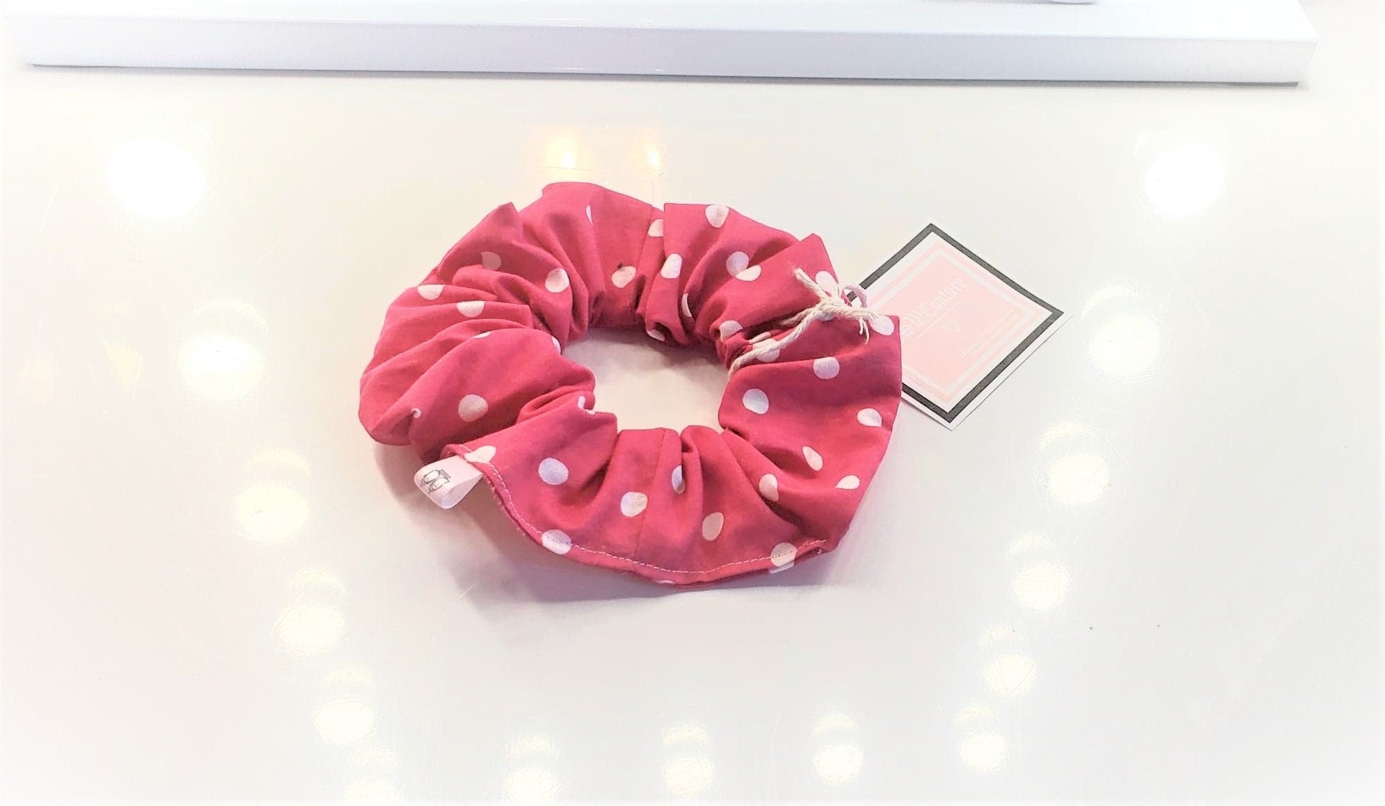 POLKA DOT SCRUNCHY SHORT