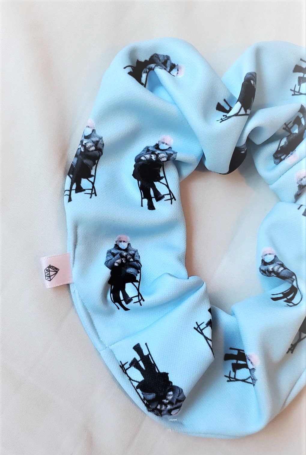 BERNIE SANDERS LARGE Scrunchy Hair Tie Scrunchy Hair Accessory Scrunchie vsco Scrunchies Hair Tie Hair Scrunchies