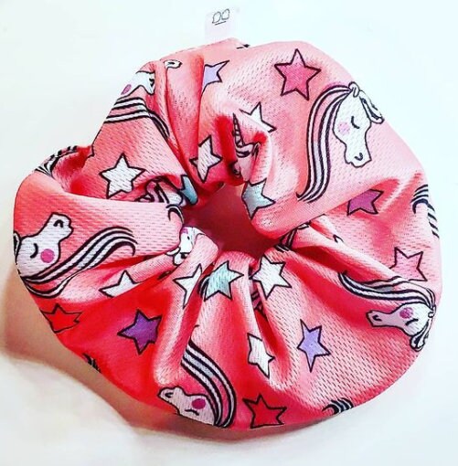 UNICORN PINK SCRUNCHY Hair Tie Scrunchy Hair Accessory Scrunchie vsco Scrunchies Hair Tie Hair Scrunchies