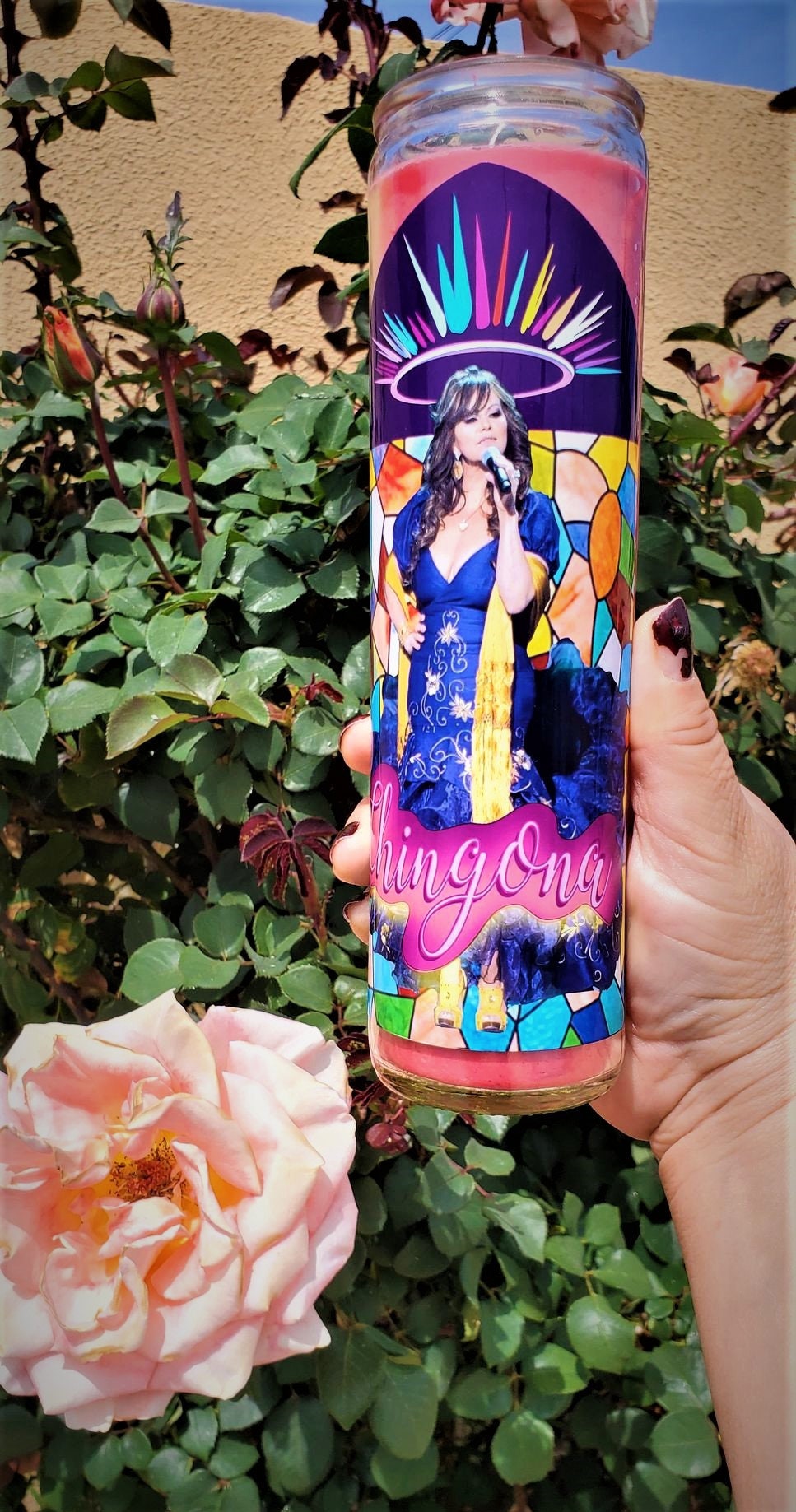 JENNI RIVERA Mariposa de Barrio Candle