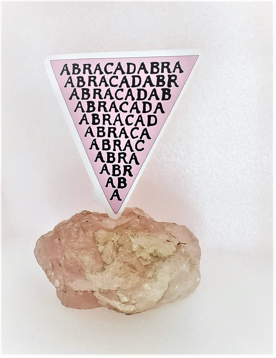 ABRACADABRA PYRAMID Parababes Sticker Label Glossy Weather proof 3" Ghost Stickers Ghost Label Lace Moon Eye Kawaii