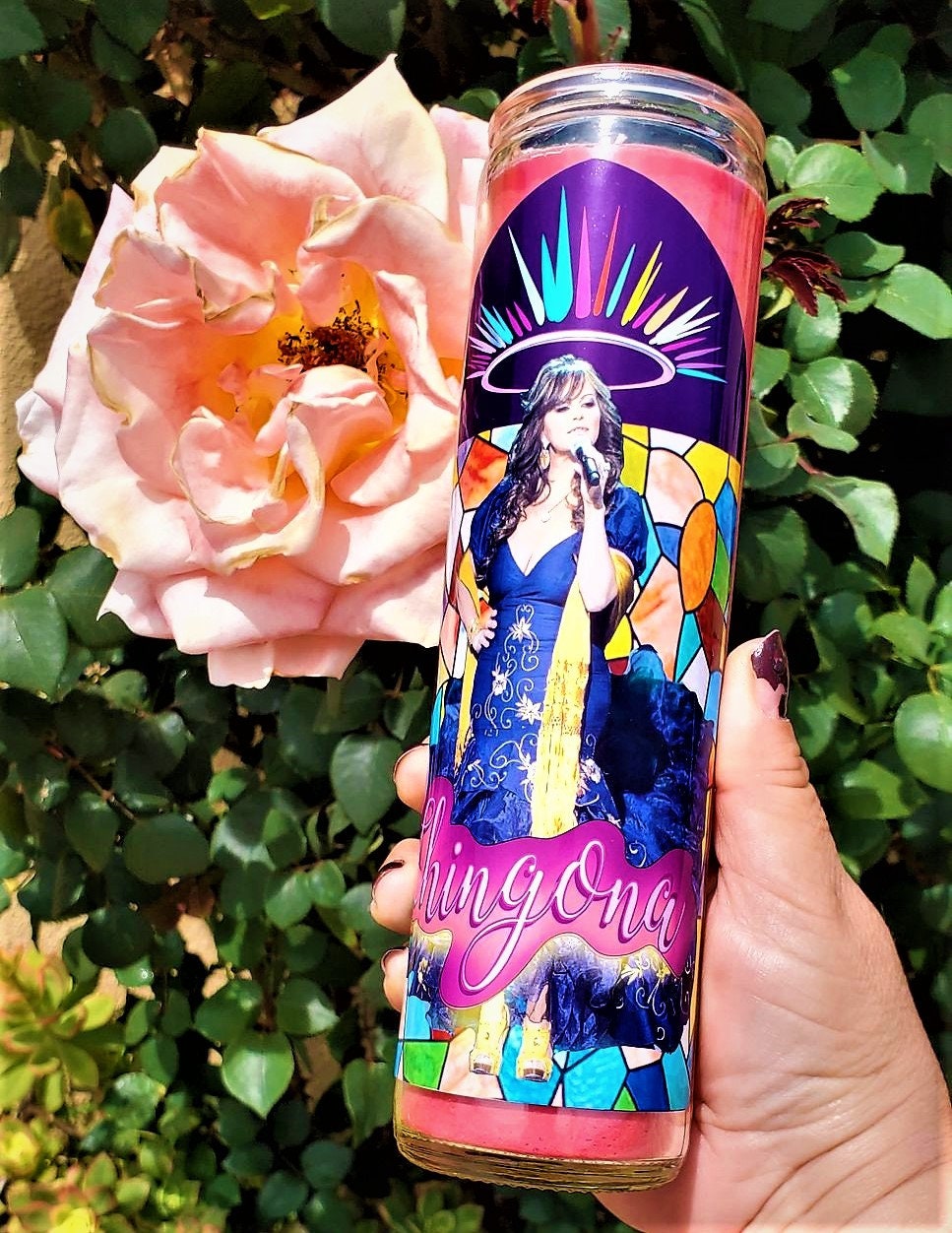 JENNI RIVERA Mariposa de Barrio Candle