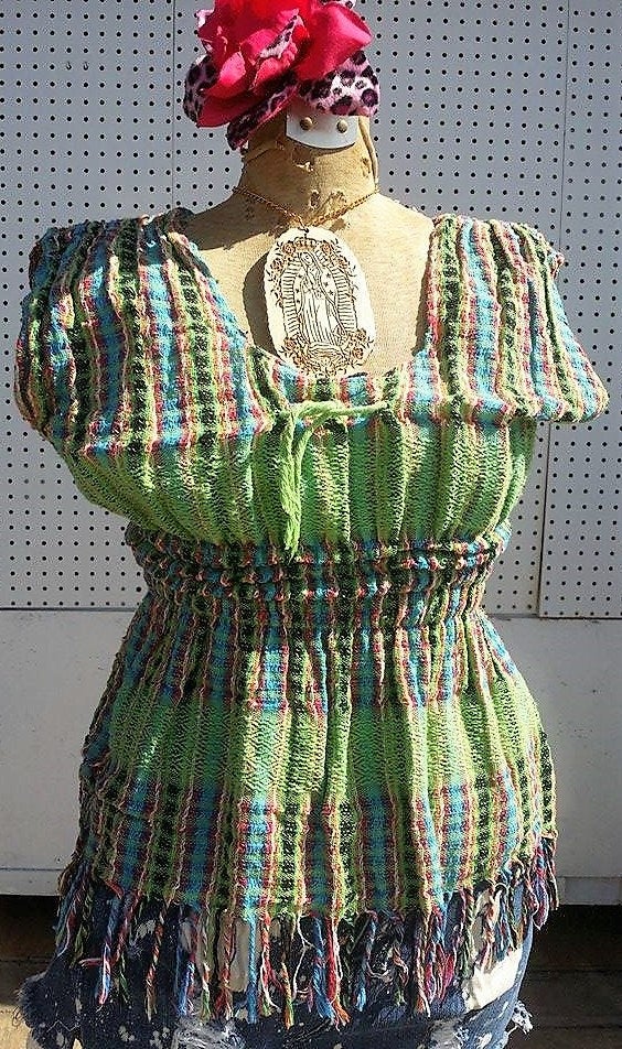 LA VIRGEN De Guadalupe Wood Pendant Necklace XL