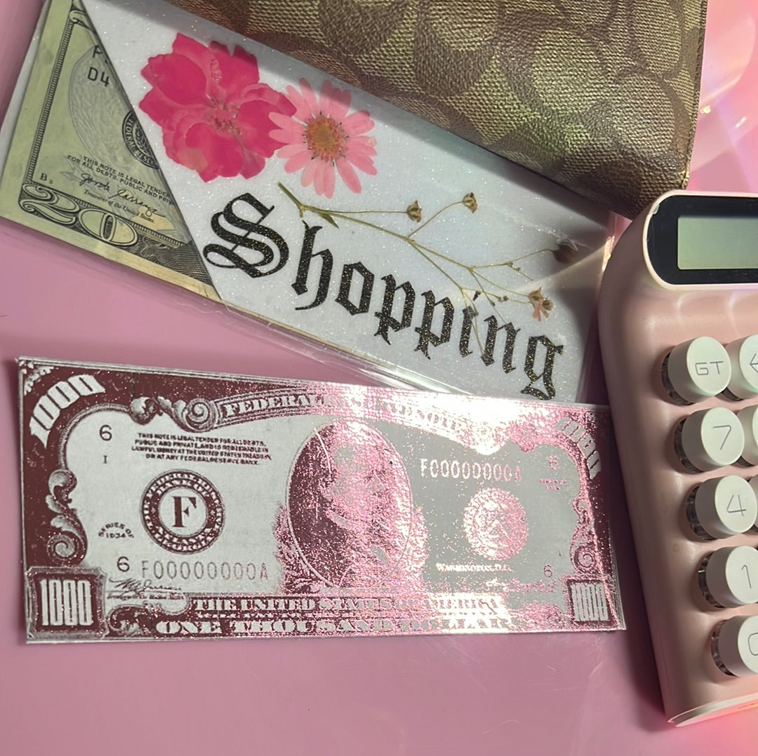 $1,000.00 foil bill marker
